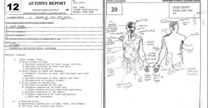 Uncovering The Autopsy Report Of Gianna Bryant