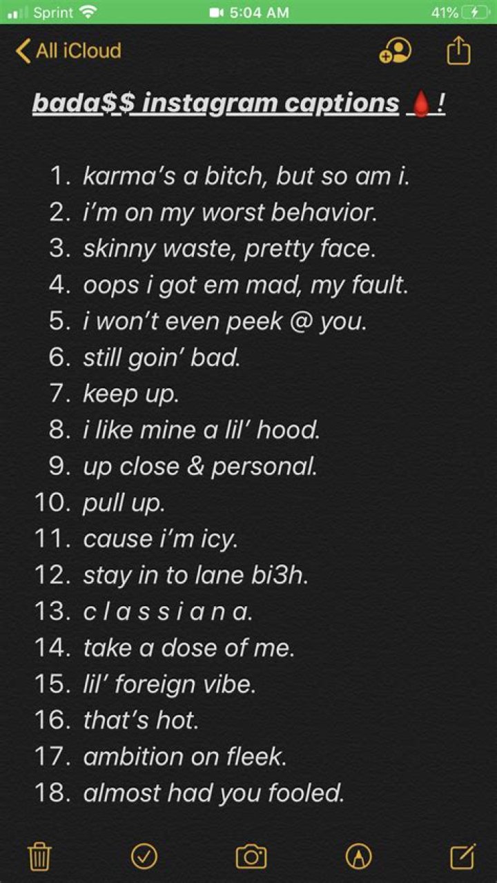 The Ultimate Guide To Baddie Instagram Captions