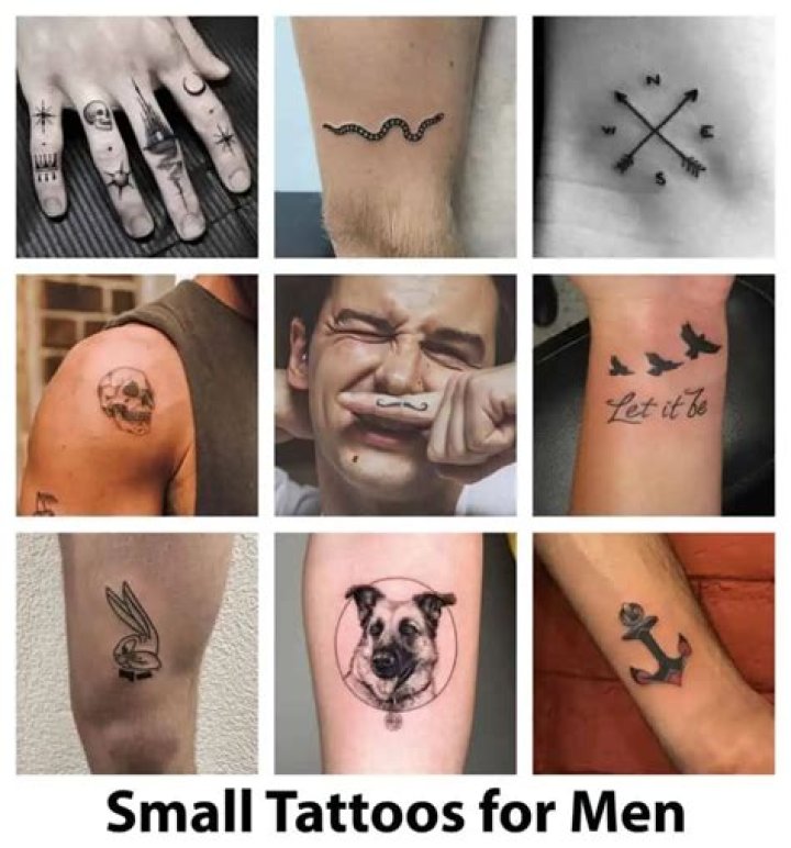 Small Tattoos: Cool Designs For Guys