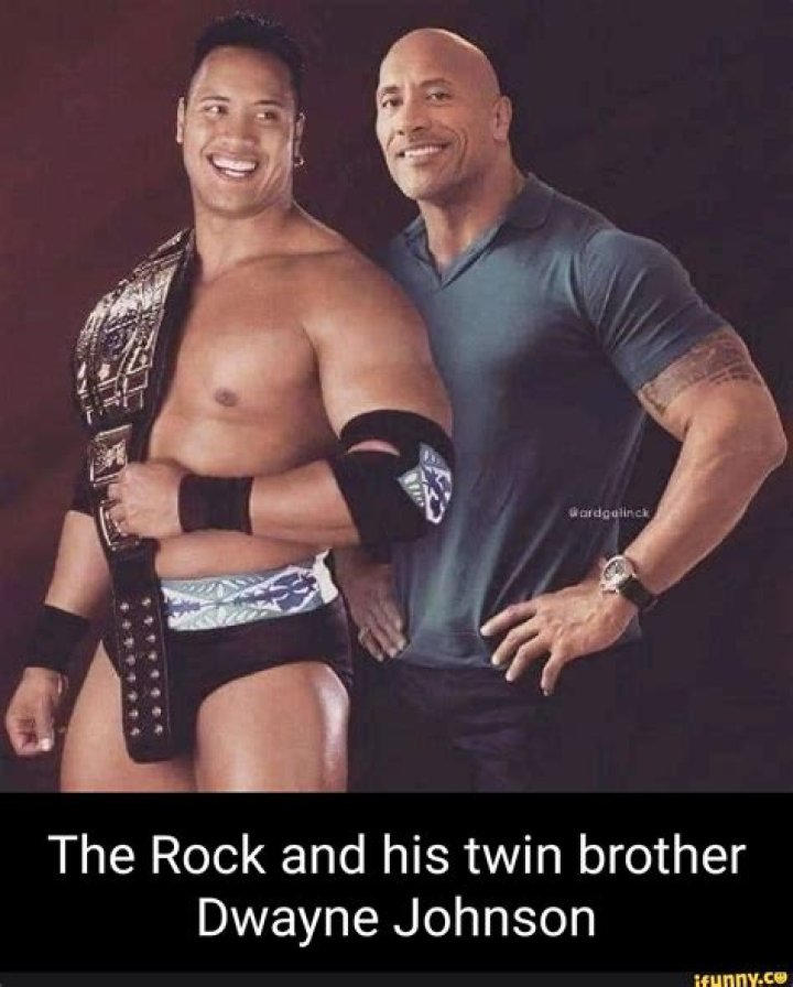 Meet The Rock's Doppelgnger: Uncovering The Mystery Of His Twin Brother