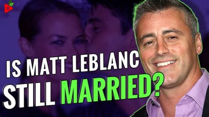 Is Matt LeBlanc Happily In Love Or Still Looking? Uncovering His Relationship Status