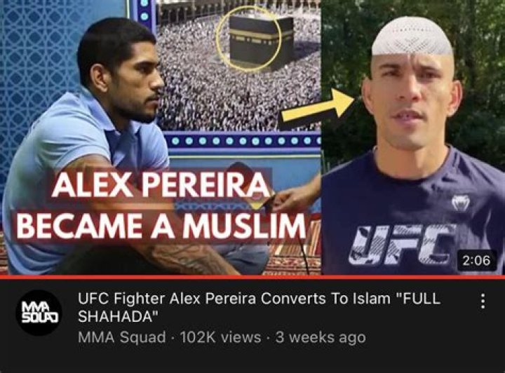 Is Alex Pereira Muslim? Find Out The Truth Behind The Rumors