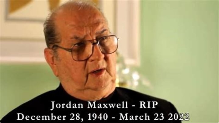 Jordan Maxwell's Ultimate Cause Of Death